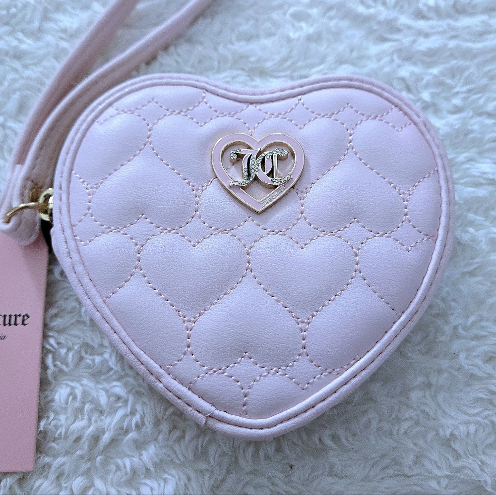 Juicy🍊 Couture "Flawless Heart❤" Zip Around Coin🪙 Purse - NWT - Picture 15 of 16